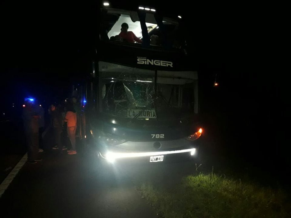 Cerro Azul: un peatón falleció luego de ser embestido por un colectivo