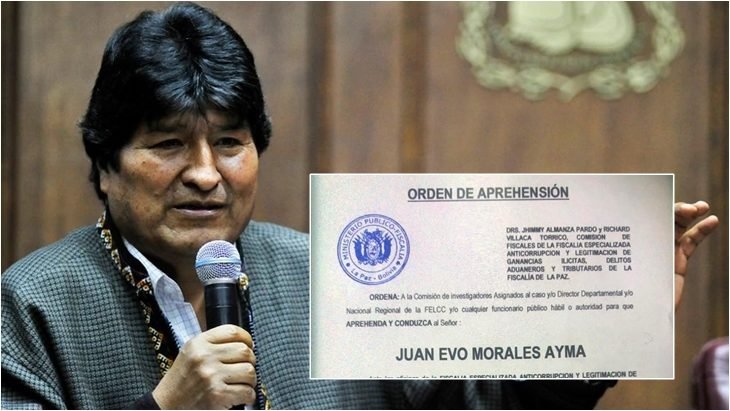 La Justicia boliviana ordenó la captura de Evo Morales por “terrorismo”