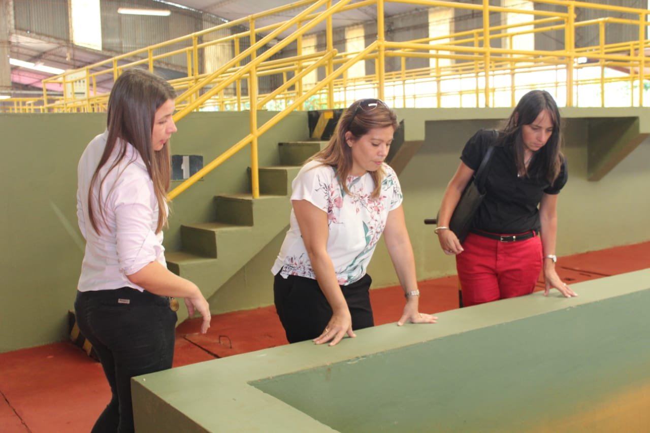 La Ministra de Acción Cooperativa de Misiones visitó la Cooperativa Cainguás
