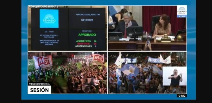 La interrupción voluntaria del embarazo es Ley en la Argentina